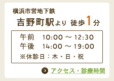 アクセス・診療時間